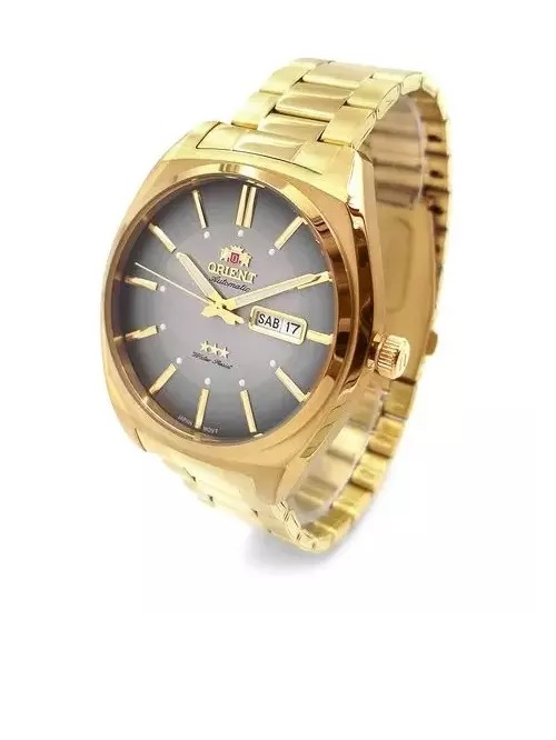 RELÓGIO AUTOMATICO ORIENT DOURADO MASCULINO F49GG025 G1KX