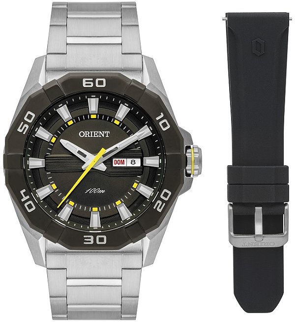 RELÓGIO ORIENT MASCULINO MBSS1480 E1SX KIT PULSEIRA