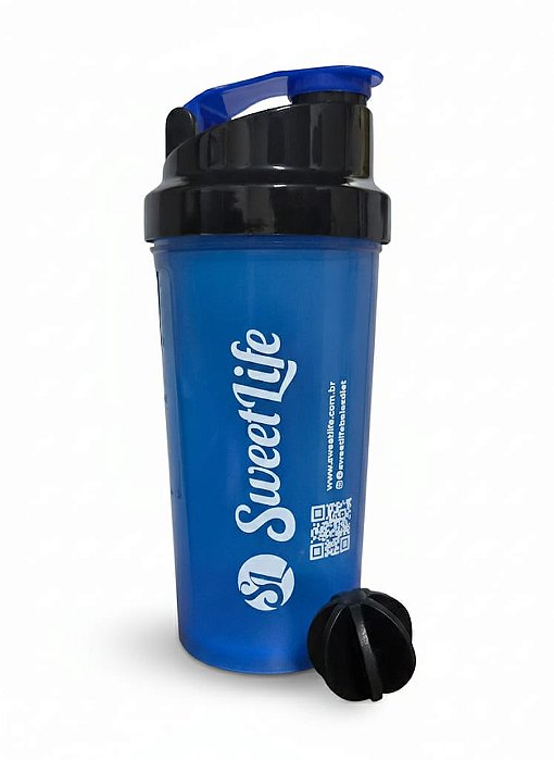 Coqueteleira Academia Shakeira 500ml Sweet Life Azul