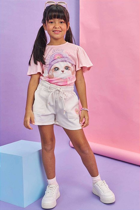 Conjunto Infantil Menina Kukiê Verão