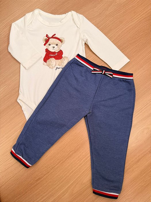 Conjuntinho Growup - Estampado Ursinha