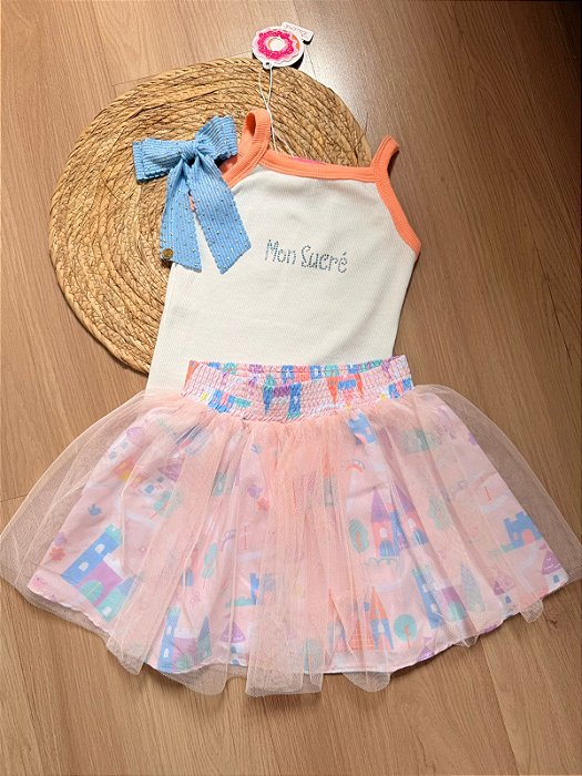 Conjunto Mon Sucré com Saia Tule Princesa