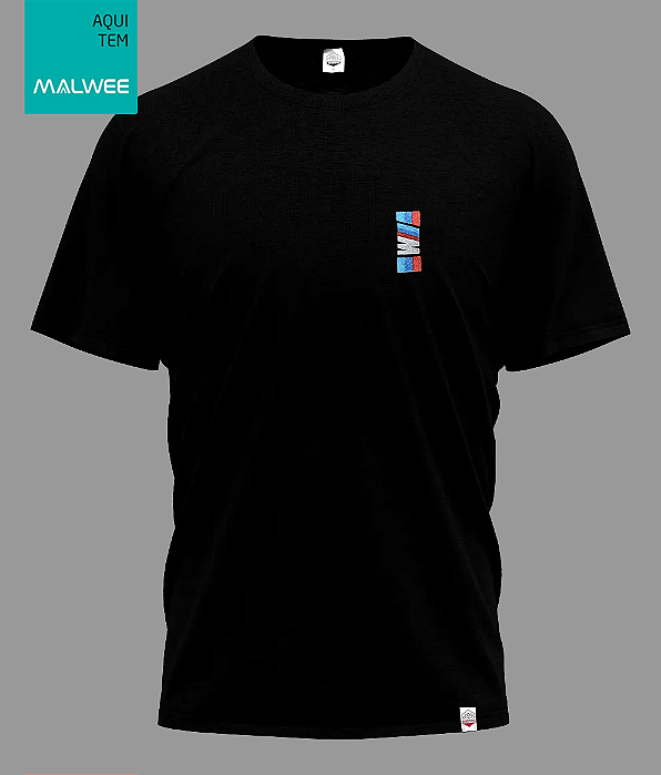 Camiseta BMW M Sport Bordado - Preta