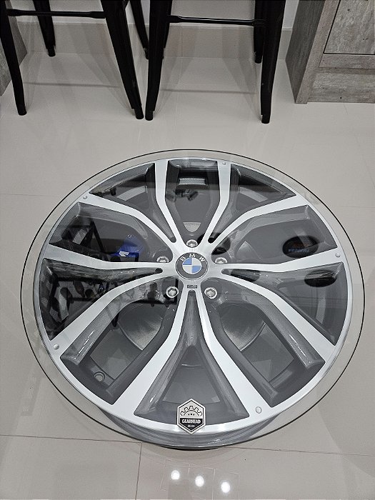 Mesa de Centro com Roda BMW X1M Sport - Original