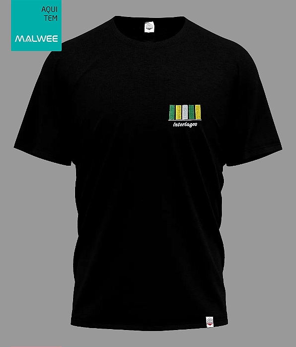 Camiseta INTERLAGOS Bordado - Preta