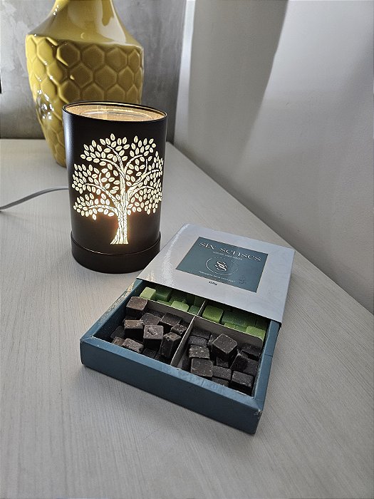 KIT Difusor Elétrico + Fragrâncias/Pastilhas - Importado.