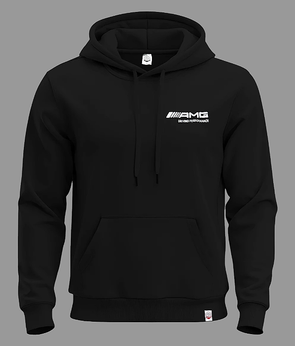 Moletom AMG Bordado - Preto