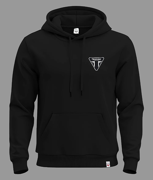Moletom Triumph Bordado - Preto