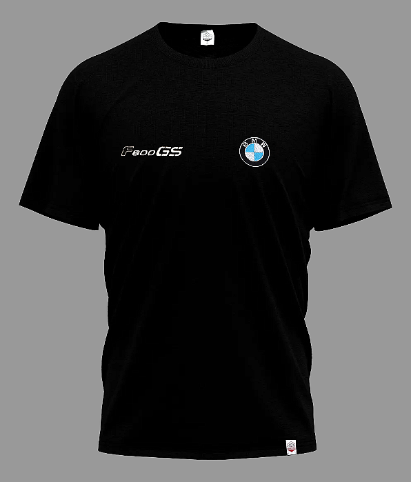 Camiseta BMW F800 GS Bordado - Preta