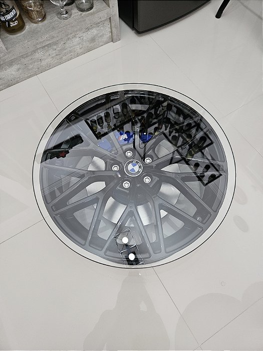 Mesa de Centro com Roda -  BMW M3 aro 20