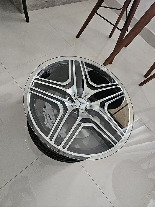 Mesa de Centro com Roda -  ML63 AMG aro 20