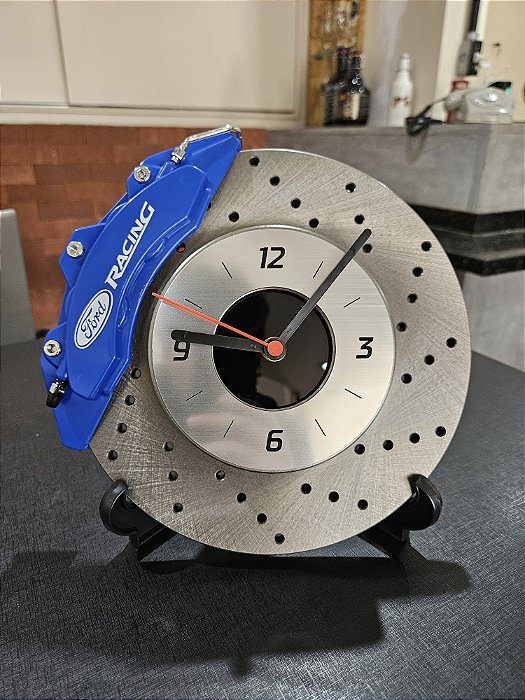 Expositor 3.0 Disco de Freio PERFURADO com Relógio - FORD Racing