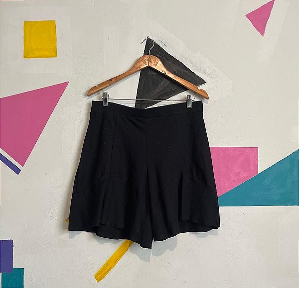 Short retrô preto