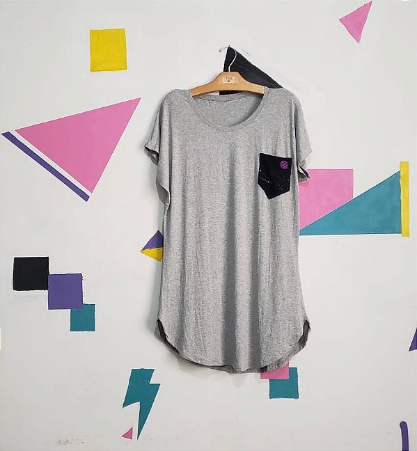 Camisetão arredondado