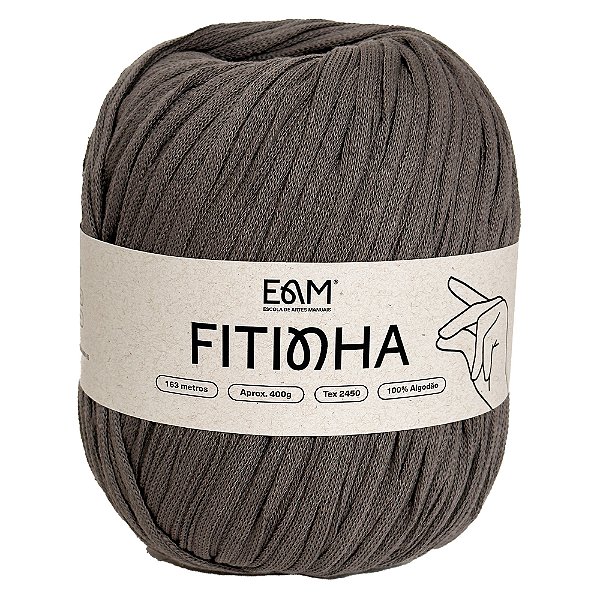Fio Fitinha 016 Cinza Chumbo