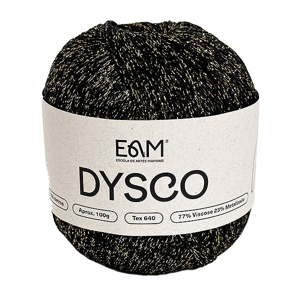 Fio Dysco 06 Preto com Ouro
