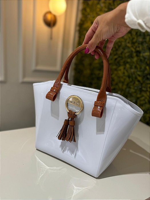 Bolsa Feminina Melissa Pompom Alça Ajustavel Varejo
