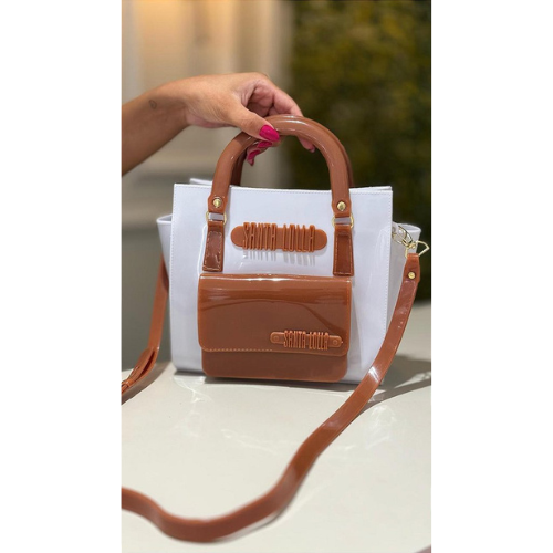 Bolsa Feminina Santa Lolla Carteira Alça Ajustavel Varejo