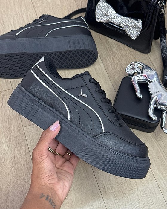 Tênis Feminino Puma Holografico Platform Sneaker Casual Premium Varejo
