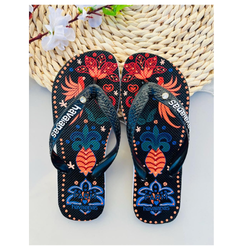 Kit 12 Pares Chinelo Feminino Havaianas Farm Pingo de Luz Sandalia de dedo Atacado