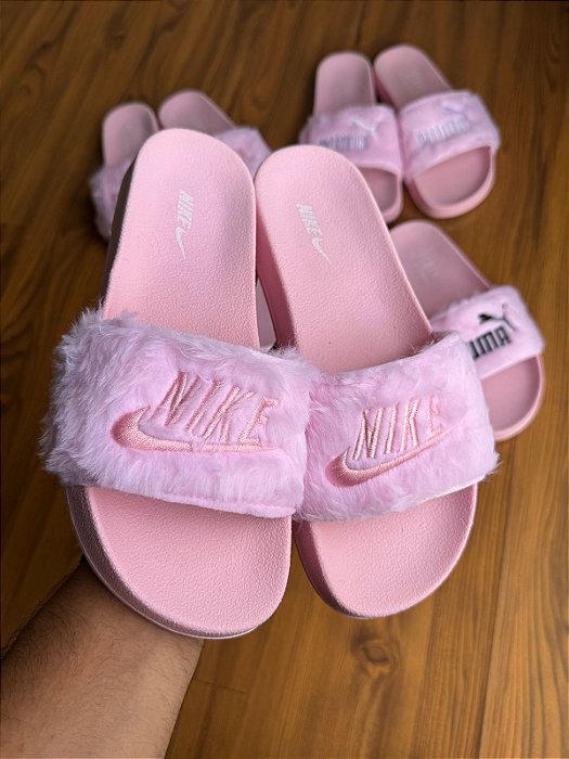 Kit 12 Pares Slide Feminino Nike Sandalia Adulto Chinelo Atacado