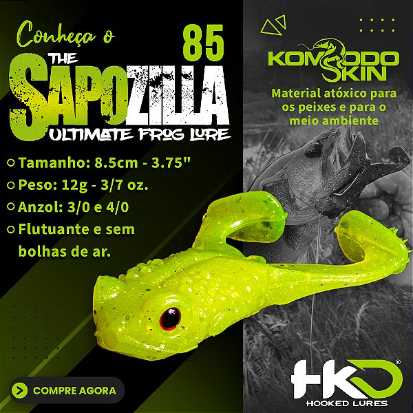 Isca Soft Sapozilla 8.5cm HkD Lures