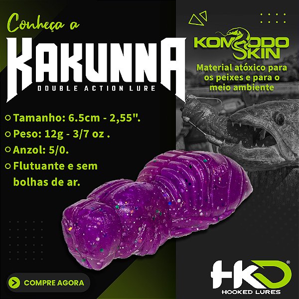 Isca Soft Kakunna 6.5cm HkD Lures