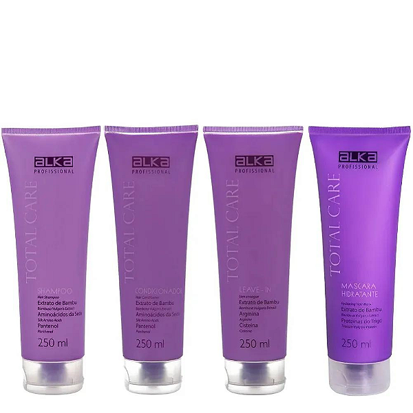 Kit Cabelos Normal E Seco Total Care 250ML