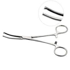PINÇA KOCHER CURVA 16 CM - SOCIAL INSTRUMENTOS