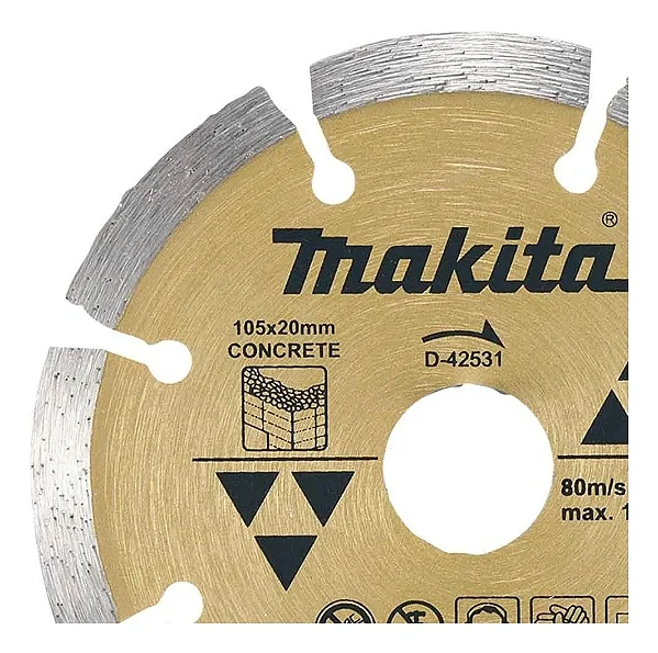 Disco Diamantado Concreto 105x20mm D-42531 Makita