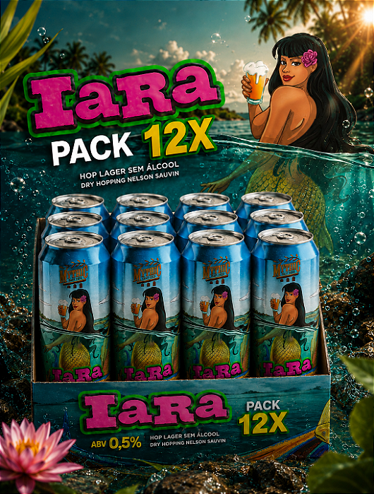 IARA - HOP LAGER SEM ALCOOL 12 UN.