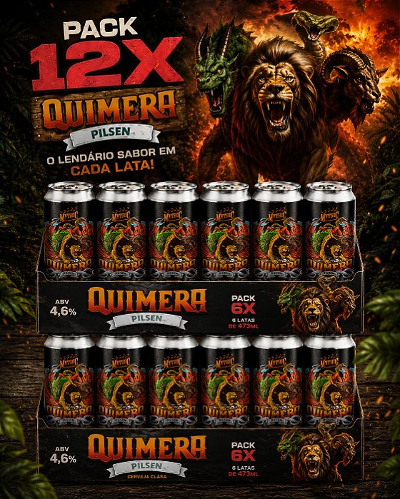 QUIMERA - PILSEN - 12 unid.