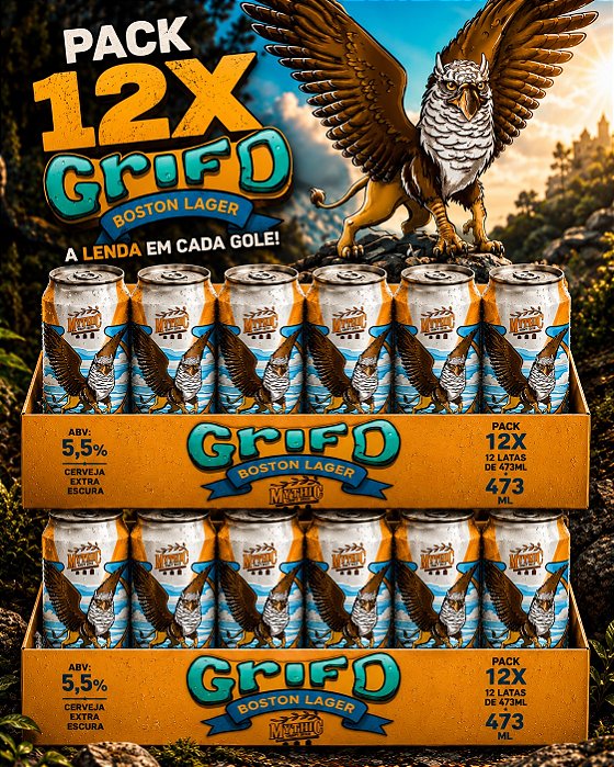 GRIFO - BOSTON LAGER - 12 unid.