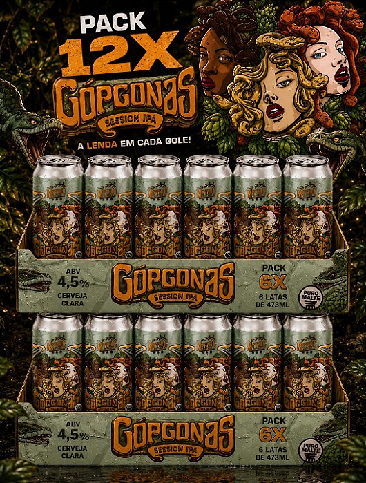 GÓRGONAS _ SESSION IPA - 12 unid.