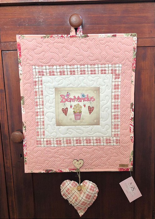 Panô em Patchwork Bem Vindo