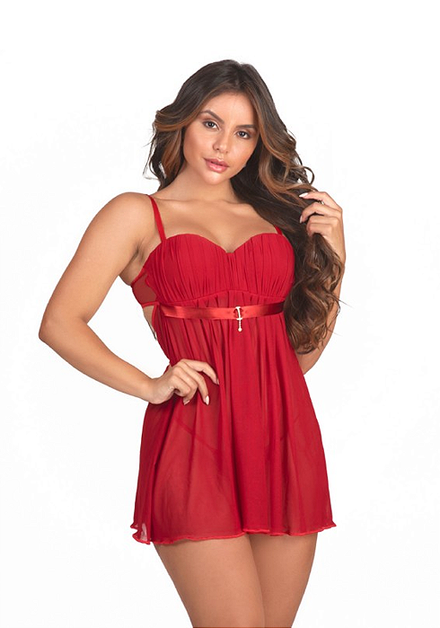 Camisola tomara que caia e tule