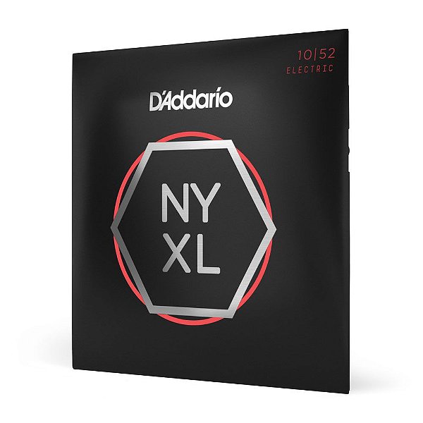 Encordoamento Para Guitarra 10-52 D Addario NYXL1052