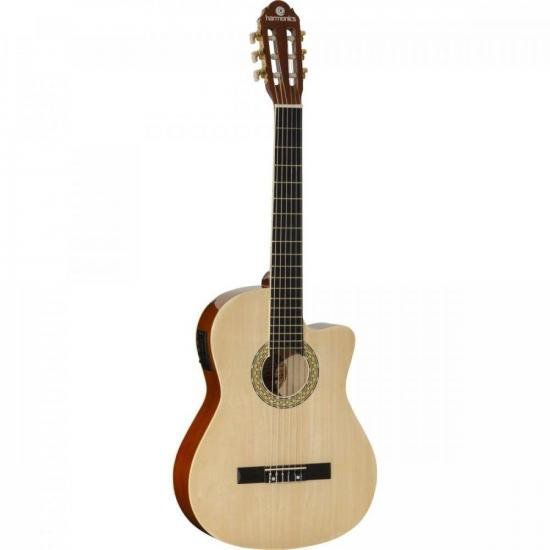 Violão Harmonics GE-20 Eletroacústico Nylon Natural