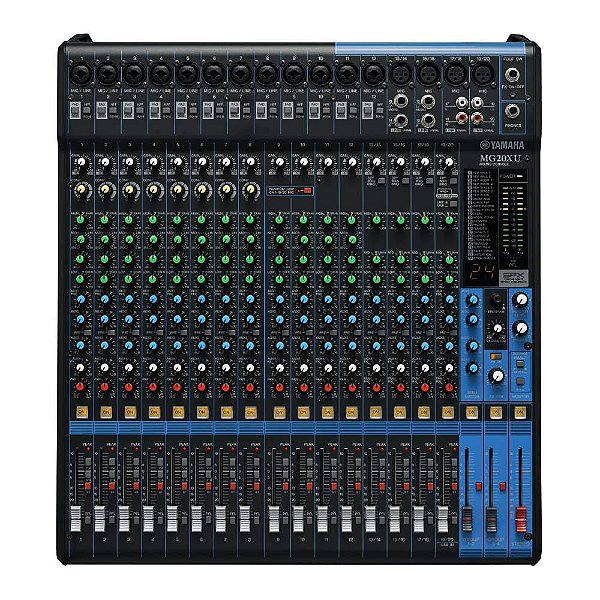Mesa De Som Analógica Mg 20xu Yamaha
