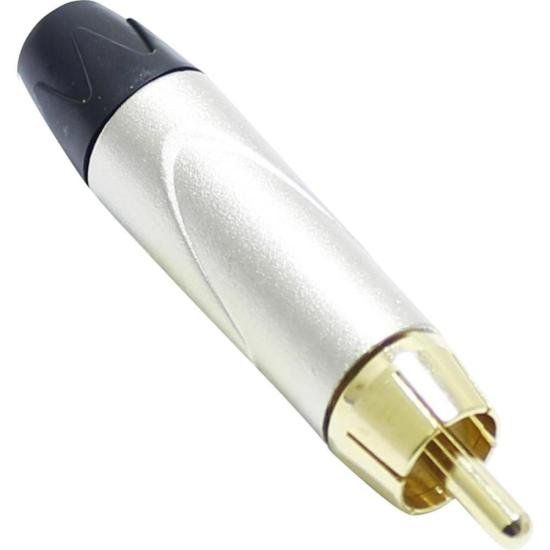 Conector RCA(M) Preto Datalink - PCT / 10