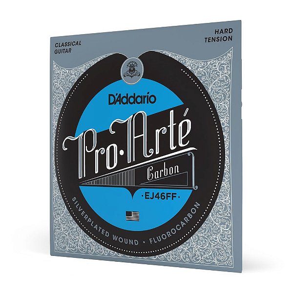 Encordoamento Violão Nylon D Addario Pro-Arté Carbon EJ46FF