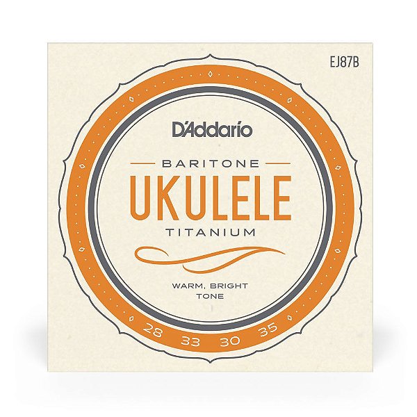 Encordoamento Ukulele Barítono D Addario Pro-Arté Titanium