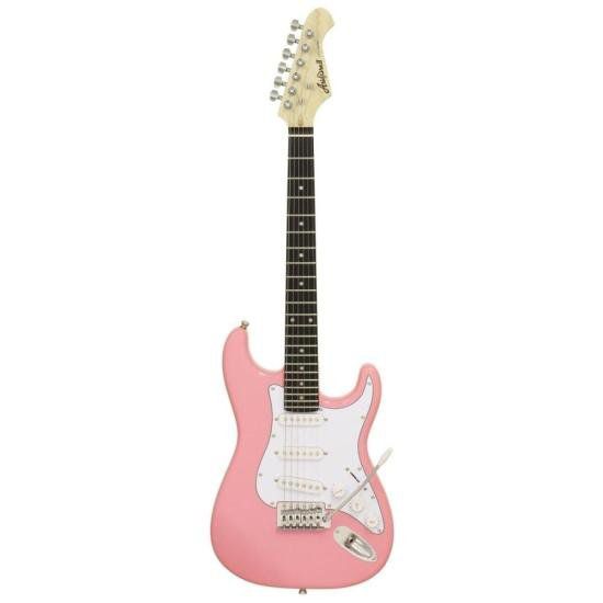 Guitarra Aria STG-Mini Kawaii Pink