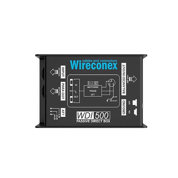Direct Box Passivo Wdi 500 Wireconex