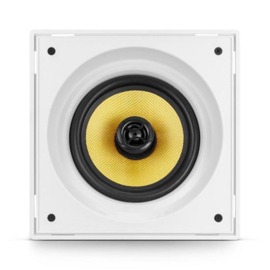 Arandela 6" Frahm 100w Quadrada Cx Branca