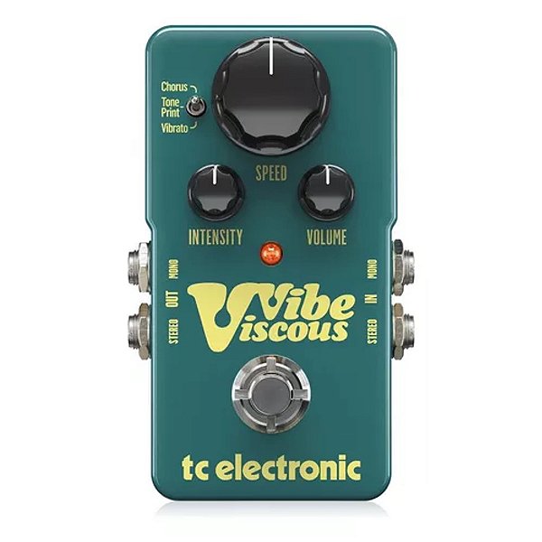 Pedal de Efeito para Guitarra TC Electronic Chorus Vibrato Viscous Vibe