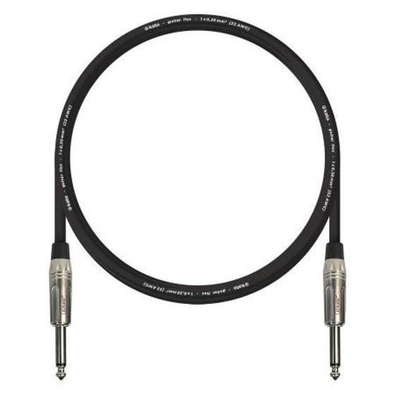 Cabo P10 para Guitarra e Instrumentos Kato P10 (M) / P10(M) Preto 5 metros