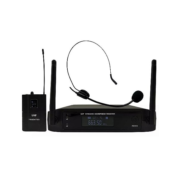 Microfone Sem Fio Ls901 Digital Headset Hd 750 Leson