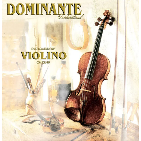 Encordoamento Dominante Orchestral para Violino com Bolinha 89