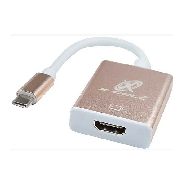 Cabo Adaptador Conv. Usb-c P/hdmi X-cell Xc-adp-08